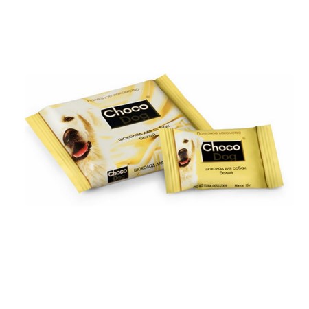 Шоколад белый CHOCO DOG 15 г.