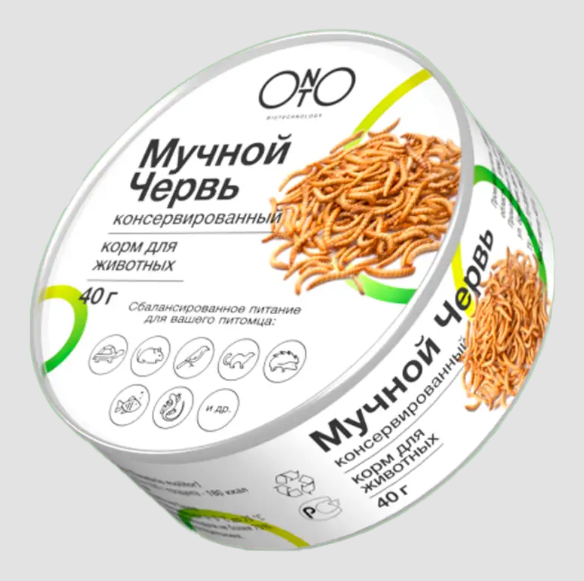 Мучной червь консервированный ONTO, 40 г