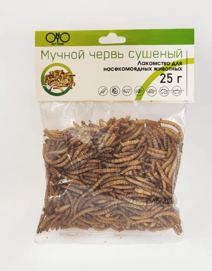 Мучной червь сушеный ONTO, 25г