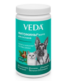 Фитомины Форте для кошек и собак для суставов, 200 шт. (100 г)