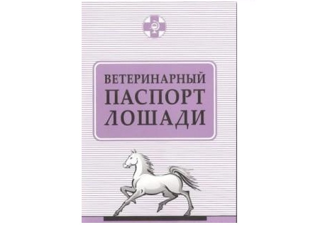 Ветеринарный паспорт для лошади