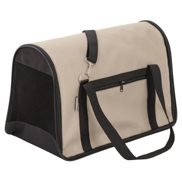 Сумка-переноска FLIP одноцв. разм. S  39*23*27 Rich Breed СП-61 БЕЖЕВЫЙ