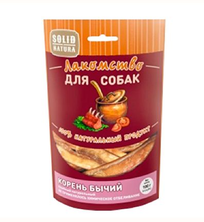 Solid Natura Алтай Корень бычий лакомство для собак 0,1 кг