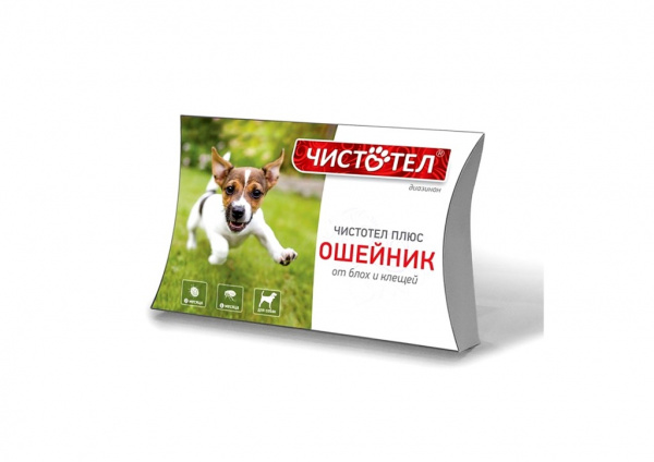 Чистотел Ошейник Супер для собак 65 см