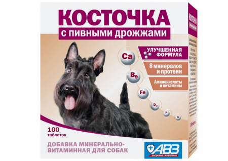 Косточка Пивные дрожжи 100 табл