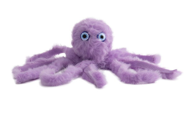 Игрушка для кошек Осьминог 20х6см мягкая