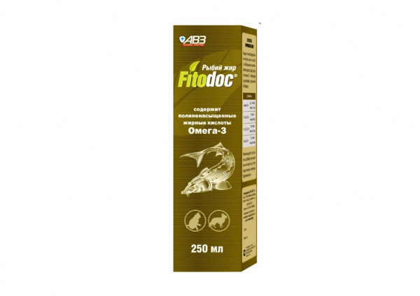 Fitodoc, рыбий жир, 250 мл