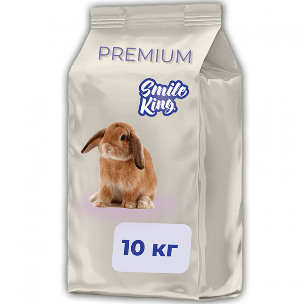 Smile King Корм для кроликов 10 кг