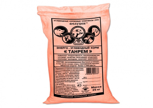 Фелуцен Энерго-углеводный корм "ТАНРЕМ" (25кг)