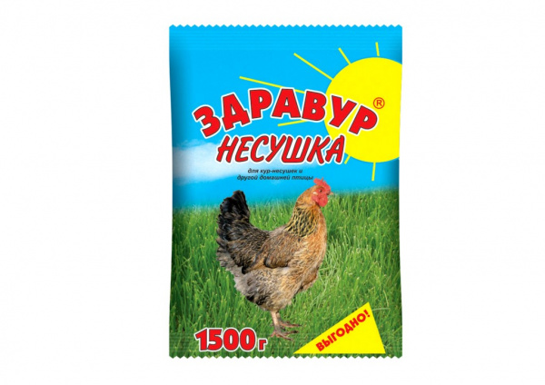 Премикс НЕСУШКА 1,5 кг. ЗДРАВУР