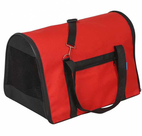 Сумка-переноска FLIP одноцв. разм. S  39*23*27 СП-61 КРАСНЫЙ