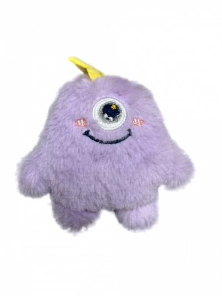 Игрушка д/кошек Циклоп 11*8см с мятой микс, 2024-2649