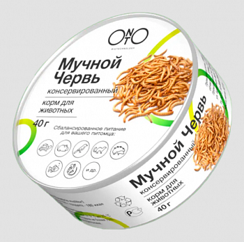 Мучной червь консервированный ONTO, 40 г
