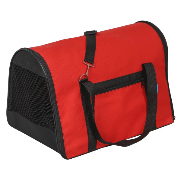 Сумка-переноска FLIP одноцв. разм. L 47*29*33 СП-63 КРАСНЫЙ