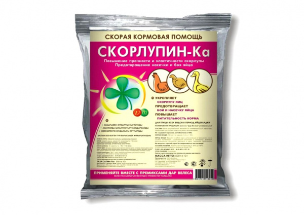 Премикс ДАР ВЕЛЕСА СКОРЛУПИН - Ка 0,5кг.