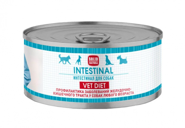 Solid Natura VET Intestinal диета для собак влажный 0,1 кг