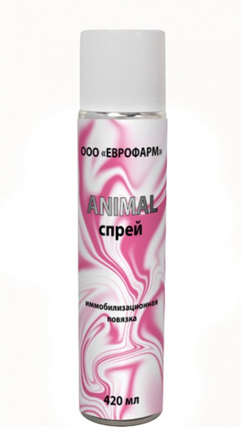 ANIMAL спрей 420 мл (иммобилизационная повязка)