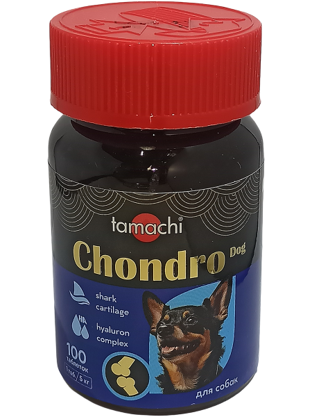 Тамачи витамины Chondro Dog для мелких собак 100 таб.