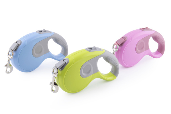 Поводок-рулетка NUNBELL для собак l=3м до 12кг 14.5х8.7х3.5см микс