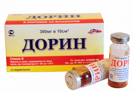 Дорин 300 мг.сухой