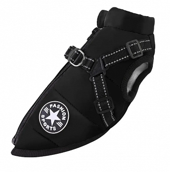 ЖИЛЕТ FashionSports для собак S (ш.27, гр.36, сп.22) Rich Breed ОЖ-18 ЧЕРНЫЙ