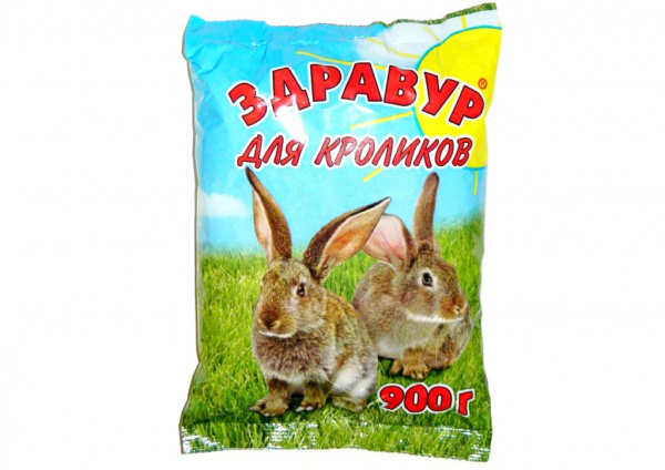 Премикс для кроликов 900гр. ЗДРАВУР