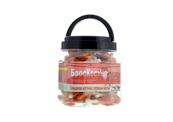 Грин Кьюзин Броскость (Куриное мясо на кальциевой косточке) 750гр*6